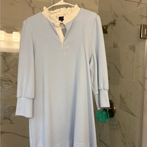 Pomander Place Light Blue Dress with White Collar